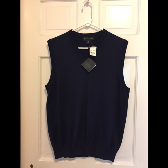 Brooks Brothers Other - Brooks Brothers navy blue knitted men’s vest.